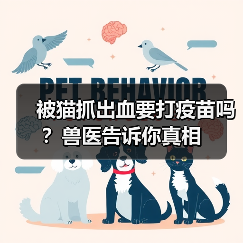 被猫抓出血要打疫苗吗?兽医告诉你真相(图4) 被猫抓出血要打疫苗吗?兽医告诉你真相(图4)