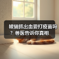 被猫抓出血要打疫苗吗?兽医告诉你真相(图2) 被猫抓出血要打疫苗吗?兽医告诉你真相(图2)
