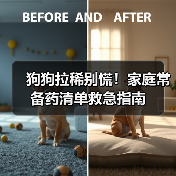 狗狗拉稀别慌!家庭常备药清单救急指南(图3) 狗狗拉稀别慌!家庭常备药清单救急指南(图3)