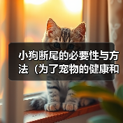 小狗断尾的必要性与方法(为了宠物的健康和安全,断尾是必要的)(图4) 小狗断尾的必要性与方法(为了宠物的健康和安全,断尾是必要的)(图4)
