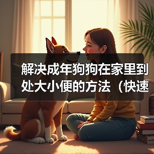 解决成年狗狗在家里到处大小便的方法（快速有效训练狗狗定点排便）（图2）