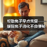 帮助兔子早点恢复——缓解兔子消化不良便秘的方法（关注兔子健康，从解决消化问题开始）（图1）