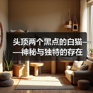 头顶两个黑点的白猫——神秘与独特的存在（探索白猫头顶黑点的秘密，解读其与幸运的关联）（图4）