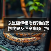 以氢酸钾铝治疗狗的药物效果及注意事项（探究以氢酸钾铝药物对狗的治疗效果及使用注意事项）