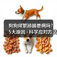 狗狗频繁舔脚是病吗？5大原因+科学应对方法（图1）