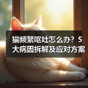 猫频繁呕吐怎么办？5大病因拆解及应对方案（图1）