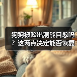 狗狗被咬出洞能自愈吗？这两点决定能否恢复！（图2）