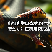 小狗脚掌肉垫发炎肿大怎么办?正确用药方法解析(图4) 小狗脚掌肉垫发炎肿大怎么办?正确用药方法解析(图4)