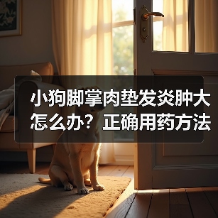 小狗脚掌肉垫发炎肿大怎么办?正确用药方法解析(图2) 小狗脚掌肉垫发炎肿大怎么办?正确用药方法解析(图2)