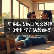 狗狗破皮伤口怎么处理？3步科学方法教你搞定！（图4）
