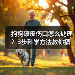 狗狗破皮伤口怎么处理？3步科学方法教你搞定！（图2）