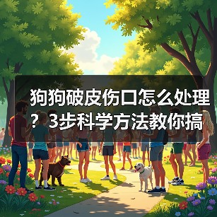 狗狗破皮伤口怎么处理？3步科学方法教你搞定！（图3）