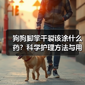 狗狗脚掌干裂该涂什么药？科学护理方法与用药指南（图4）