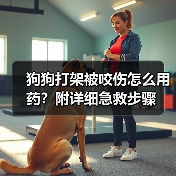狗狗打架被咬伤怎么用药？附详细急救步骤（图1）