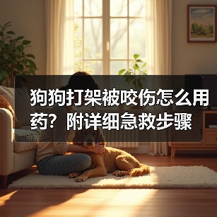 狗狗打架被咬伤怎么用药？附详细急救步骤（图2）