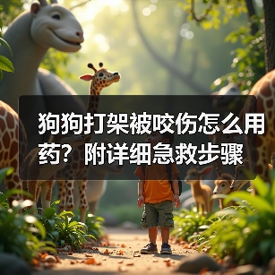 狗狗打架被咬伤怎么用药？附详细急救步骤（图4）