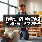 狗狗伤口露肉能否自愈？风险高，科学护理是关键（图1）