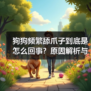 狗狗频繁舔爪子到底是怎么回事?原因解析与处理方法(图4) 狗狗频繁舔爪子到底是怎么回事?原因解析与处理方法(图4)