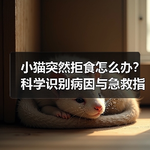 小猫突然拒食怎么办？科学识别病因与急救指南（图4）