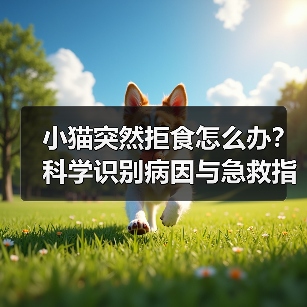 小猫突然拒食怎么办？科学识别病因与急救指南（图3）