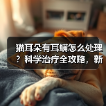 猫耳朵有耳螨怎么处理？科学治疗全攻略，新手必看（图4）