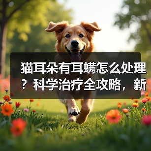 猫耳朵有耳螨怎么处理？科学治疗全攻略，新手必看（图3）