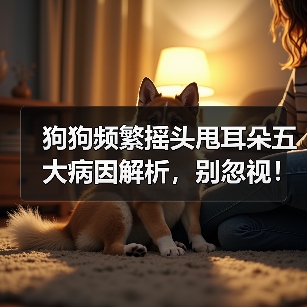 狗狗频繁摇头甩耳朵五大病因解析，别忽视！