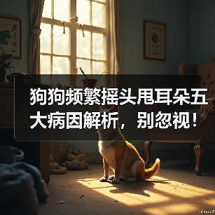 狗狗频繁摇头甩耳朵五大病因解析,别忽视!(图3) 狗狗频繁摇头甩耳朵五大病因解析,别忽视!(图3)