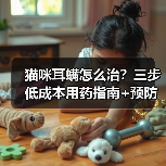 猫咪耳螨怎么治？三步低成本用药指南+预防方法（图4）