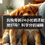 狗狗骨折24小时后还能接好吗？科学分析揭晓