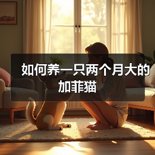 如何养一只两个月大的加菲猫（图3）
