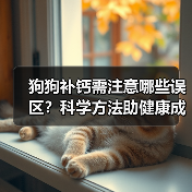 狗狗补钙需注意哪些误区？科学方法助健康成长