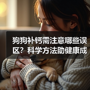 狗狗补钙需注意哪些误区？科学方法助健康成长（图2）