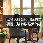 以马犬社会化训练的重要性（培养以马犬的社会适应能力，让它成为理想的家庭伴侣）（图4）