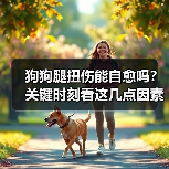 狗狗腿扭伤能自愈吗？关键时刻看这几点因素（图3）