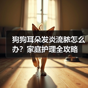 狗狗耳朵发炎流脓怎么办？家庭护理全攻略（图4）
