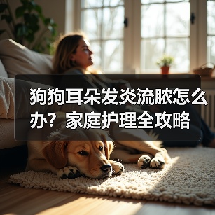 狗狗耳朵发炎流脓怎么办？家庭护理全攻略