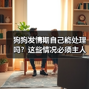 狗狗发情期自己能处理吗？这些情况必须主人出手！（图3）