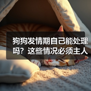 狗狗发情期自己能处理吗？这些情况必须主人出手！（图2）