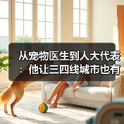 从宠物医生到人大代表：他让三四线城市也有了高品质宠物医疗服务（图3）