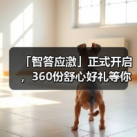 「智答应激」正式开启，360份舒心好礼等你赢！