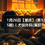 1月26日【重庆】(第125期)丨犬猫外科(高阶)班！含SUB(人人可实操)、乳糜胸等技术！（图3）