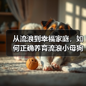 从流浪到幸福家庭，如何正确养育流浪小母狗（解救一只流浪小母狗，改变她的命运，并给予她温暖和关爱）（图3）