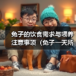 兔子的饮食需求与喂养注意事项（兔子一天所需粮食及喂养指南）（图2）