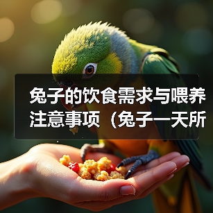 兔子的饮食需求与喂养注意事项（兔子一天所需粮食及喂养指南）（图4）