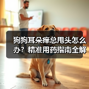 狗狗耳朵痒总甩头怎么办？精准用药指南全解析（图2）
