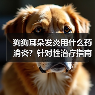 狗狗耳朵发炎用什么药消炎？针对性治疗指南（图4）