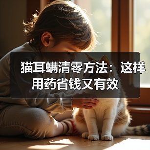 猫耳螨清零方法：这样用药省钱又有效（图4）
