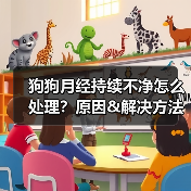 狗狗月经持续不净怎么处理？原因&解决方法全解析