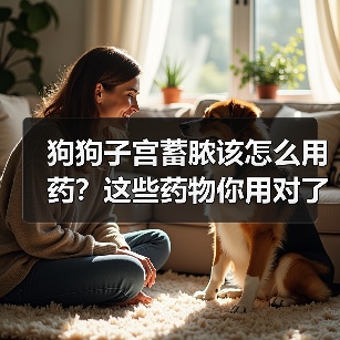 狗狗子宫蓄脓该怎么用药？这些药物你用对了吗？（图4）